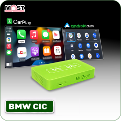 MR12Volt P3000 BMW CIC Apple CarPlay et Android Auto sans fil | BimmerPro Canada